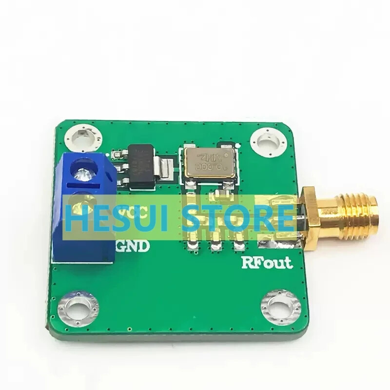 Radio frequency signal generator. Signal source 10MHz