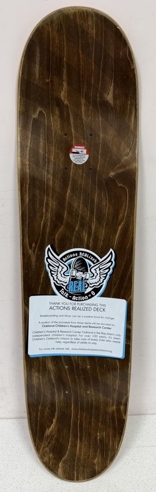 REAL AR GREENDAY DOS Skateboard Deck-7.75 Very Rare Preowned