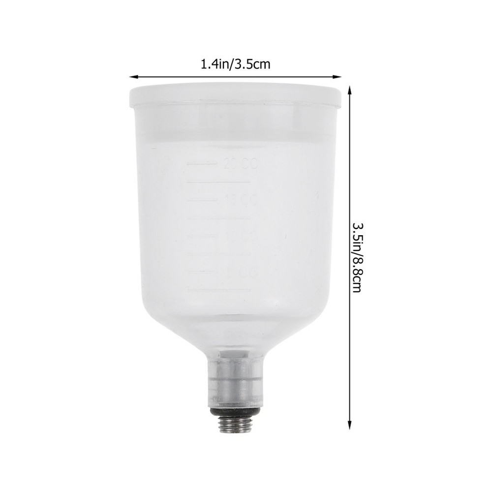 6 PCS Split-type Airbrush Use Paint Container Replaceable Airbrush Pigment Cup