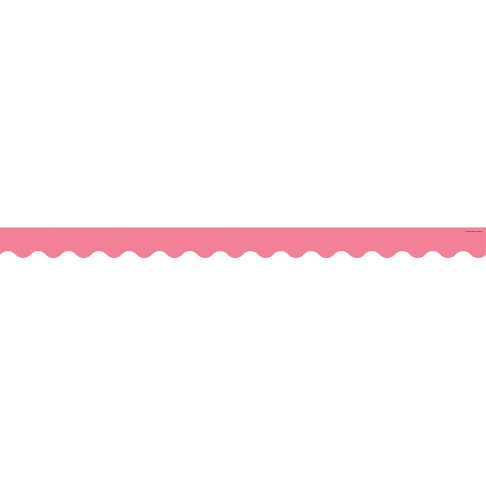 Light Pink Scalloped Border Trim by Teacher Created Resources