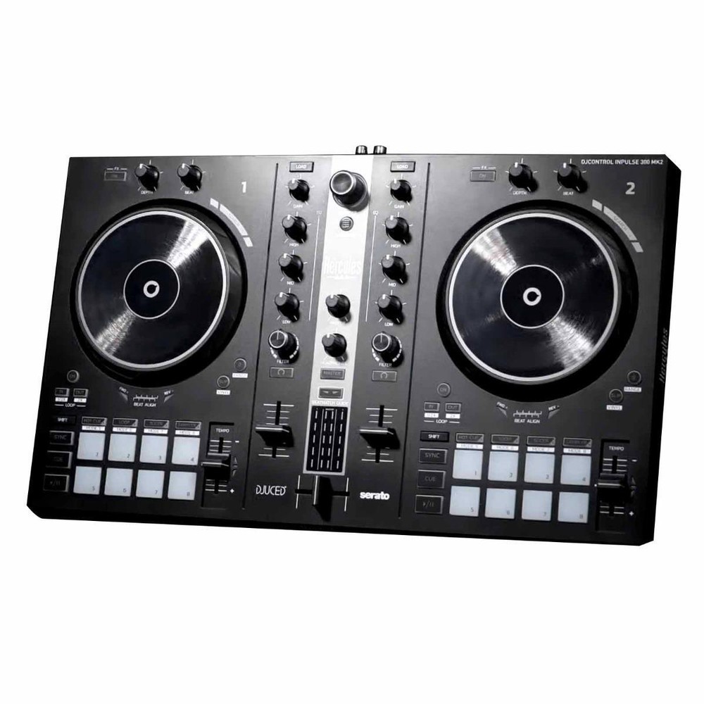Hercules DJControl Inpulse 300 MK2 DJ Controller with Serato DJ Lite