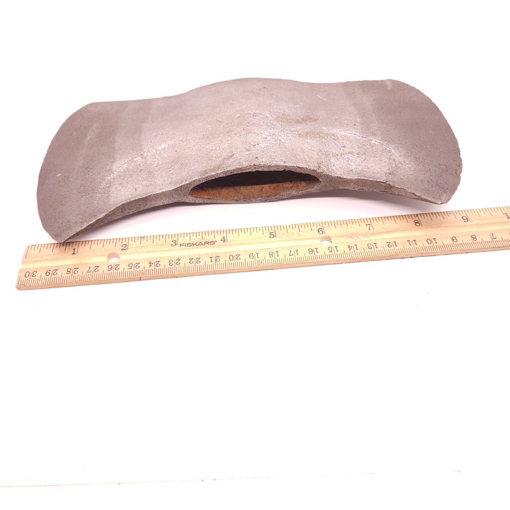 Axe Head, Double Bit Vintage Axe Maker Unknown Logging Splitting Axe