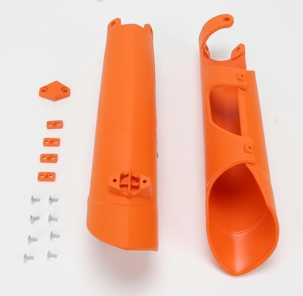 UFO Plastics KT04055-127 Fork Slider Protector - Orange