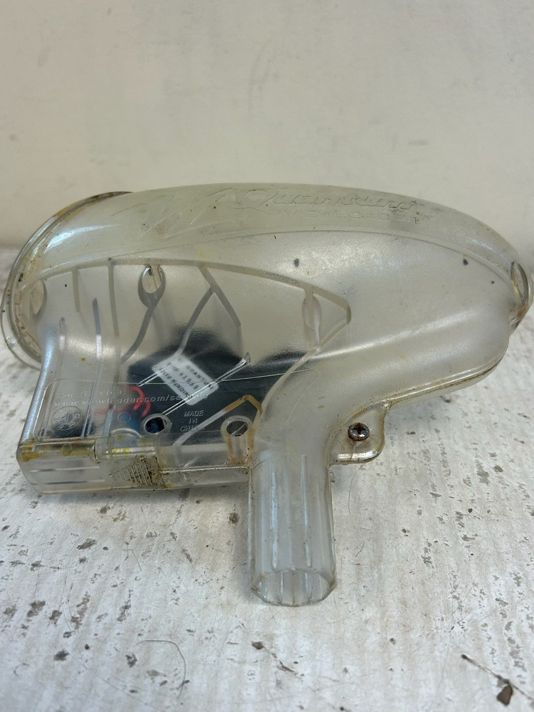 VL Quantum Viewloader Clear Motorized Paintball Gun Hopper Feeder Loader Tested