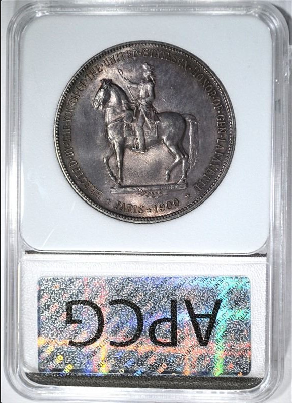1900 Lafayette Silver Commemorative Dollar - LAFAYETTE