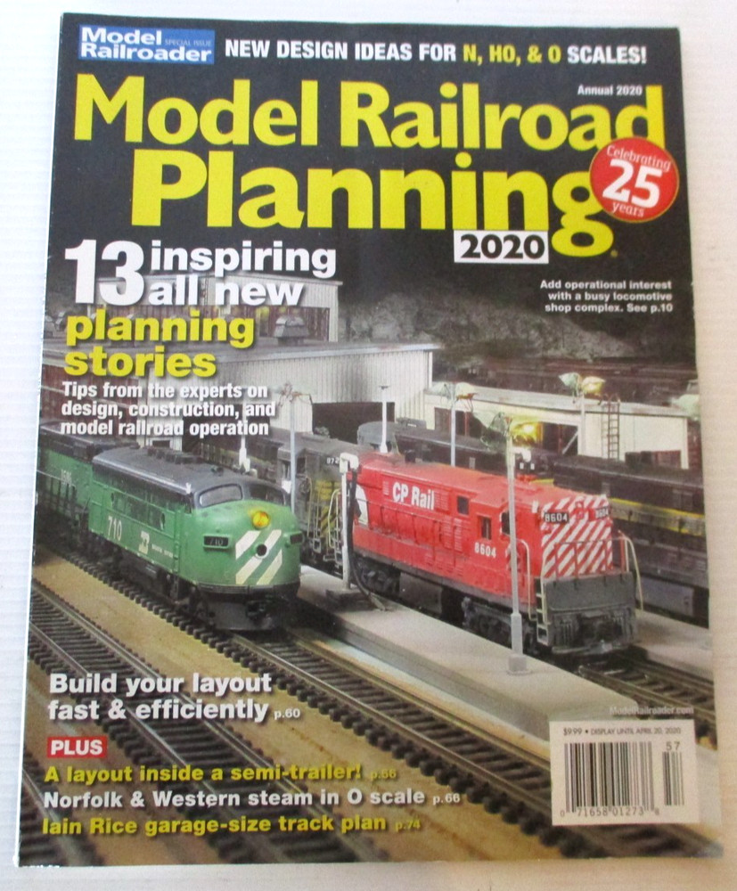 Model Railroader 2020 Planning Special Issue, 25th Anniversary