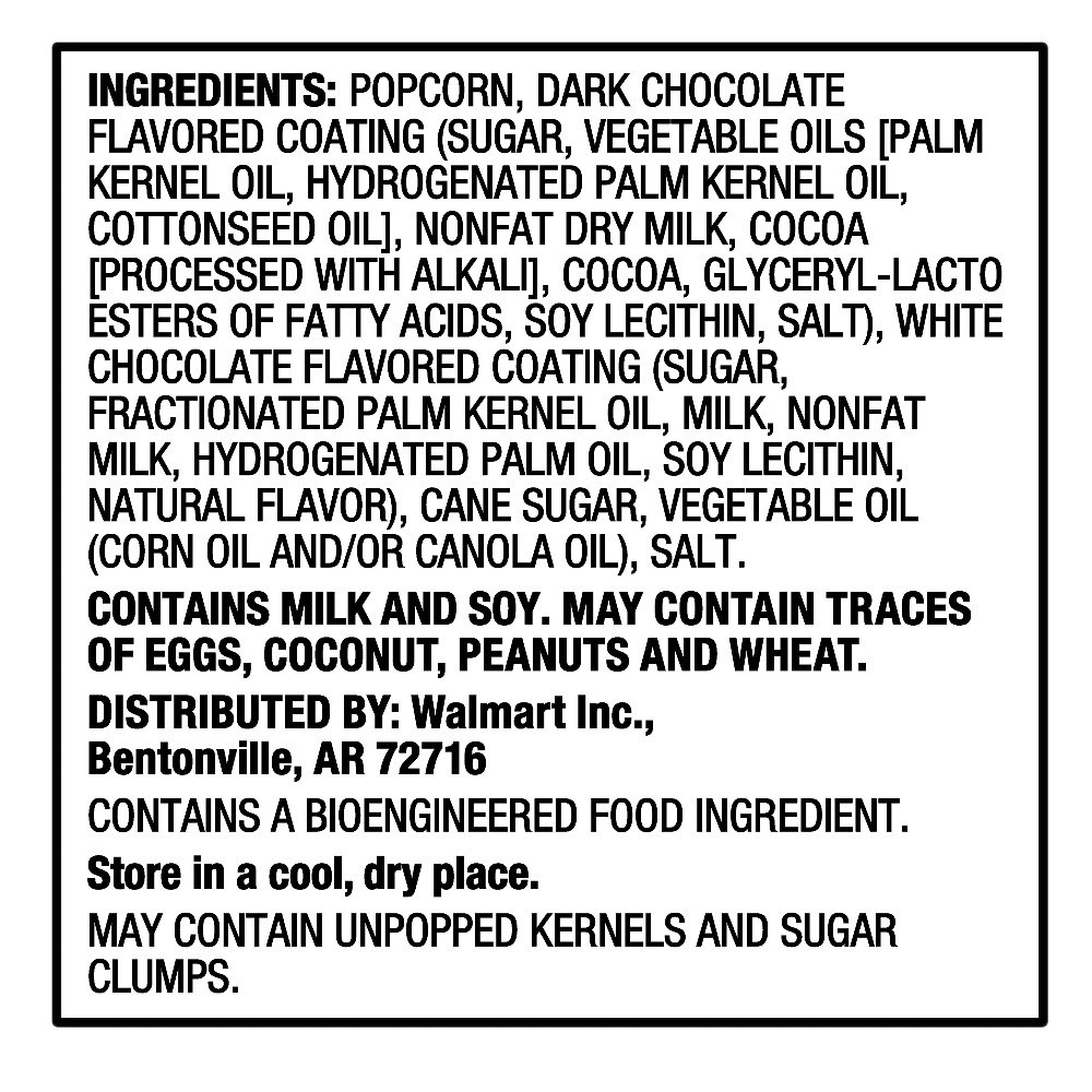 Black and White Drizzle Popcorn 6 oz Twin Pack