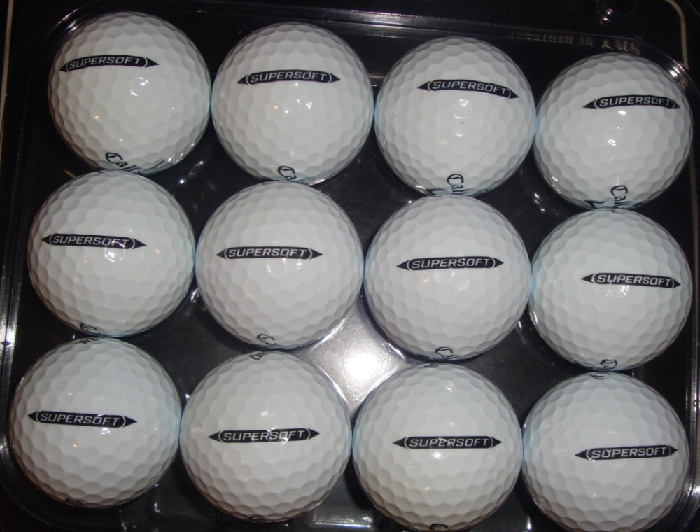 12 Callaway Supersoft golf balls 2025