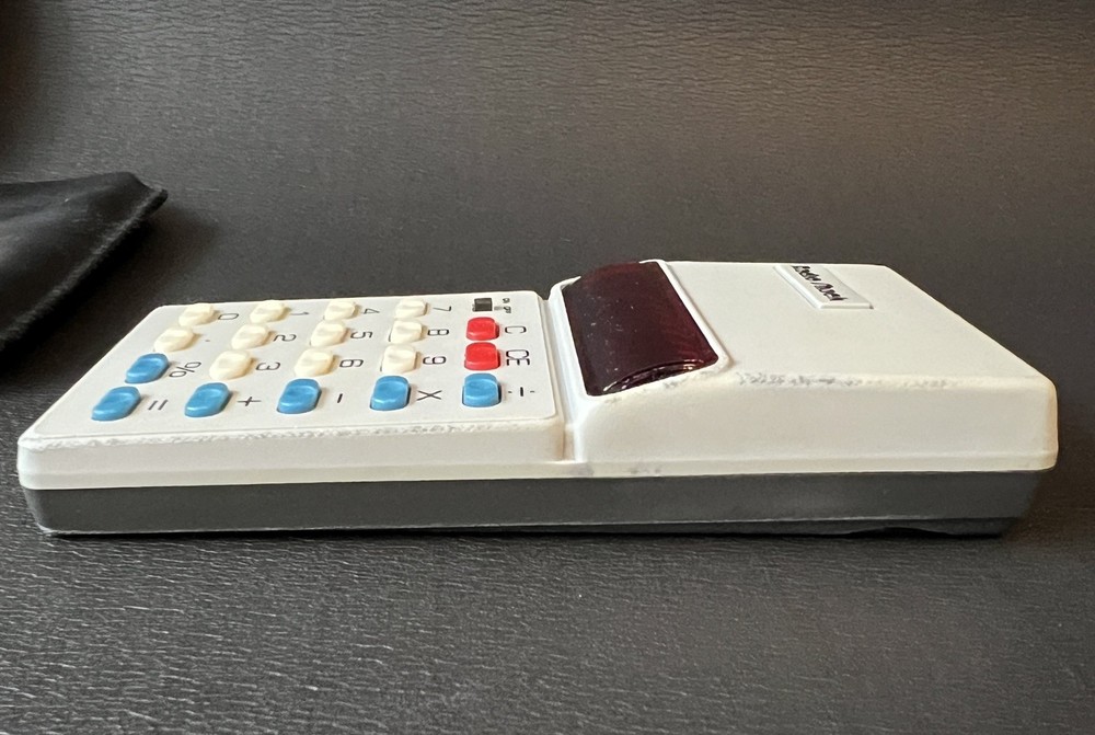 Vintage Radio Shack Calculator Basic 5 Function w Box EC-221 Working Please Read