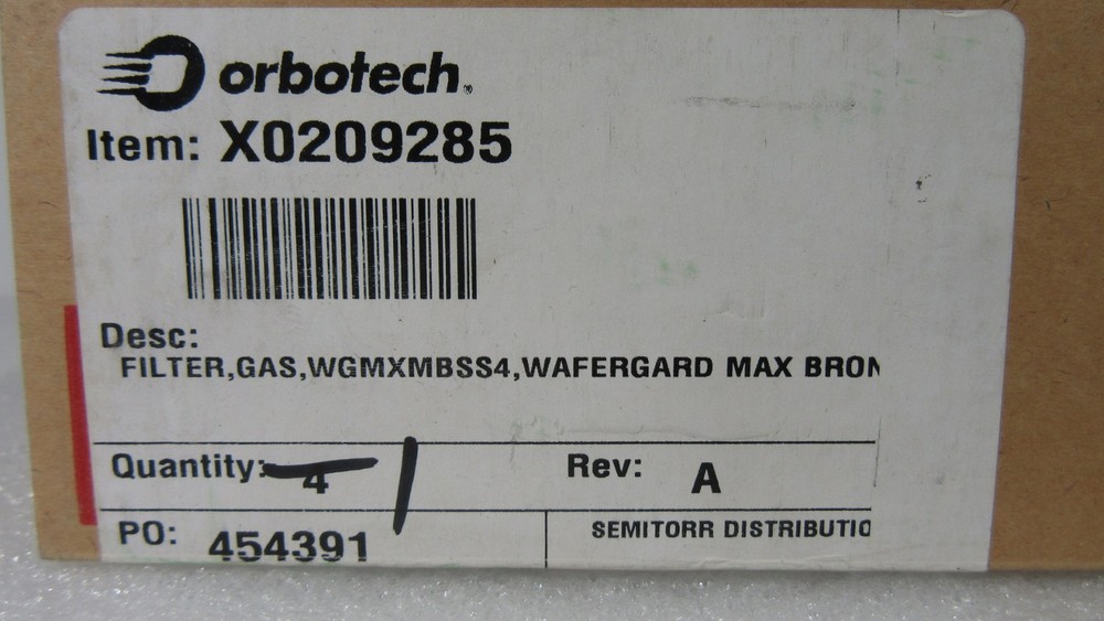 ENTEGRIS NGMXMBSS4 WAFERGUARD MAX M BRONZE GAS FILTER