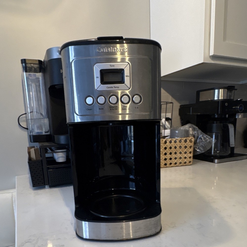 Cuisinart PerfecTemp 12-Cup Programmable Filter Coffee Machine Glass Carafe