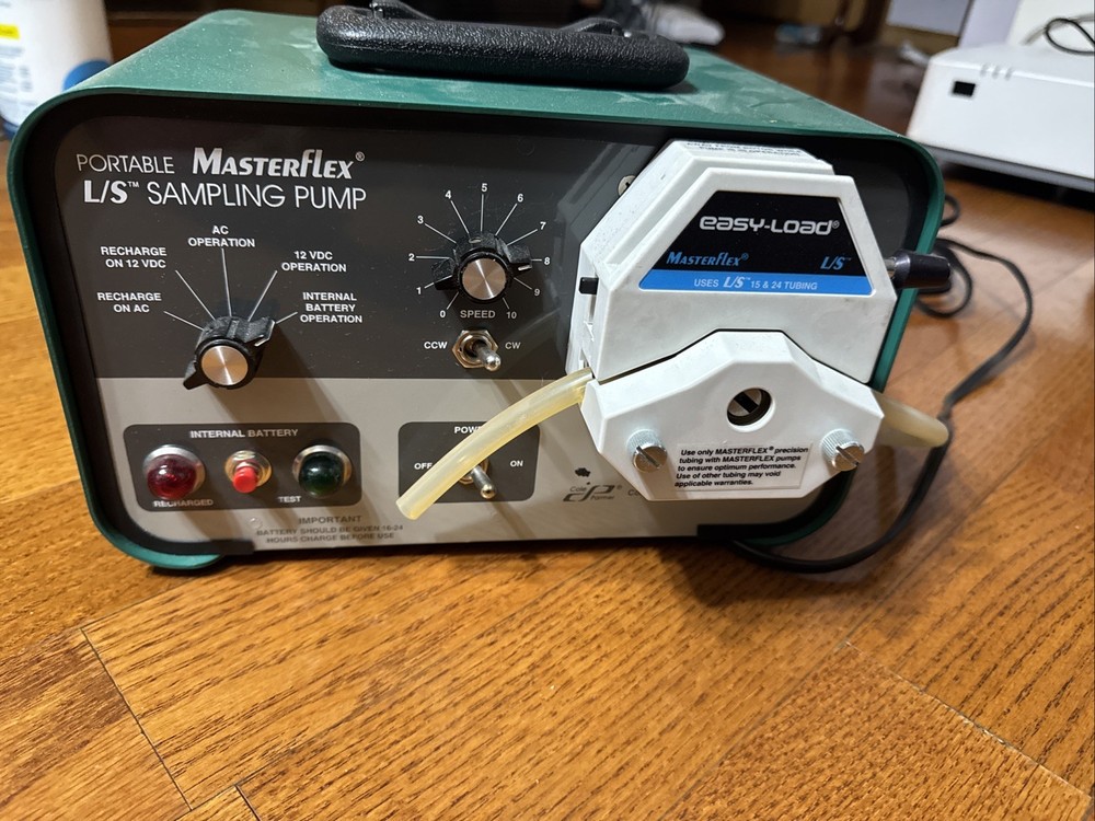 Portable MasterFlex L/S Sampling Pump Model No. 7570-10