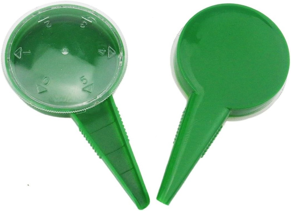 Compact 5 Dial Seed Dispenser: No Clumping Planter for Smooth Planting