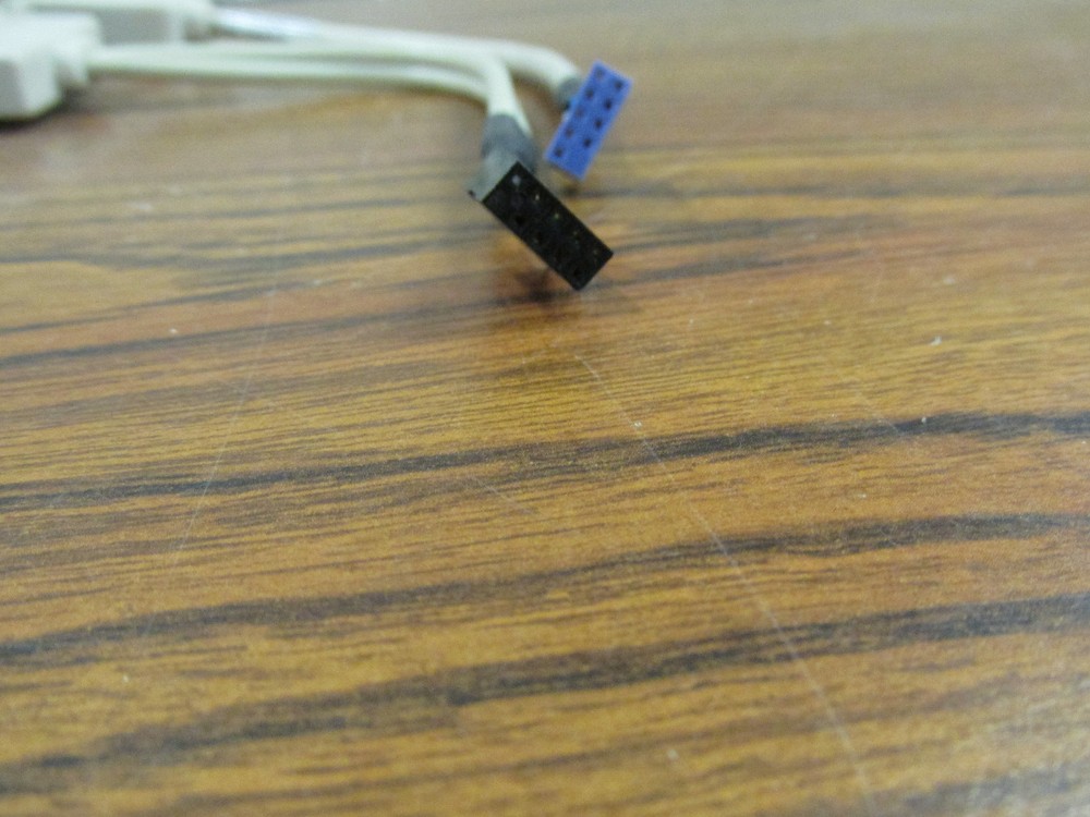 INTEL C60002-001 REAR USB 2.0 & FIREWIRE INTERNAL TO EXTERNAL HEADER