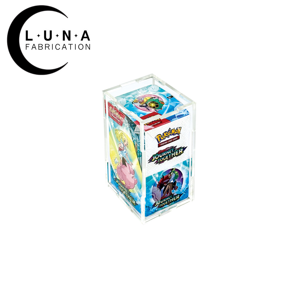 Acrylic Display Case for Pokemon Half Booster Box
