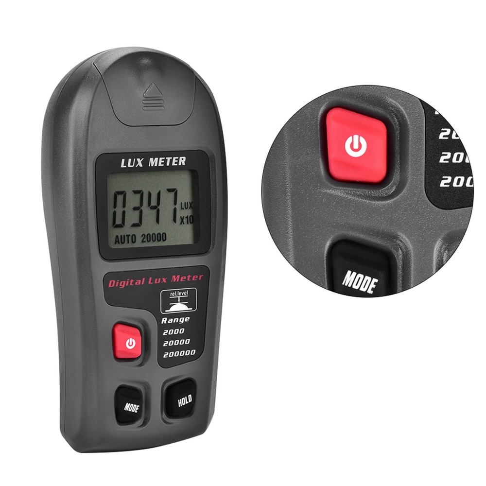 MT-30 Digital Luxmeter LCD Light Meter Environmental Testing Illuminometer