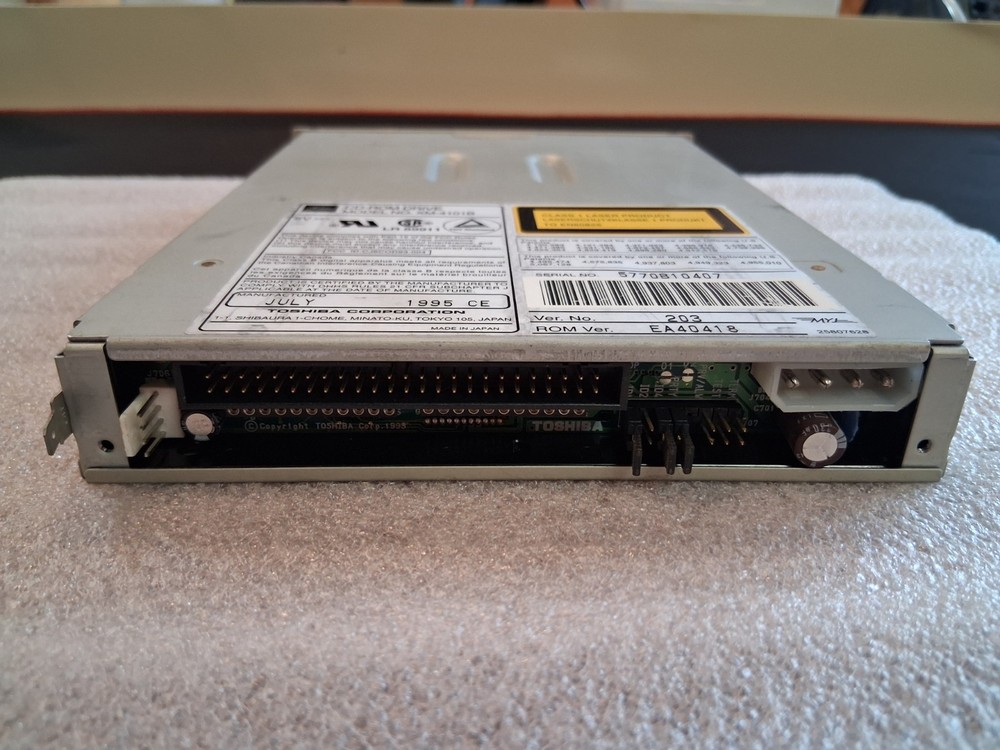 DEC RRD43-AA 5.25" INTERNAL 2X SPEED 600MB CDROM, GREY BEZEL,