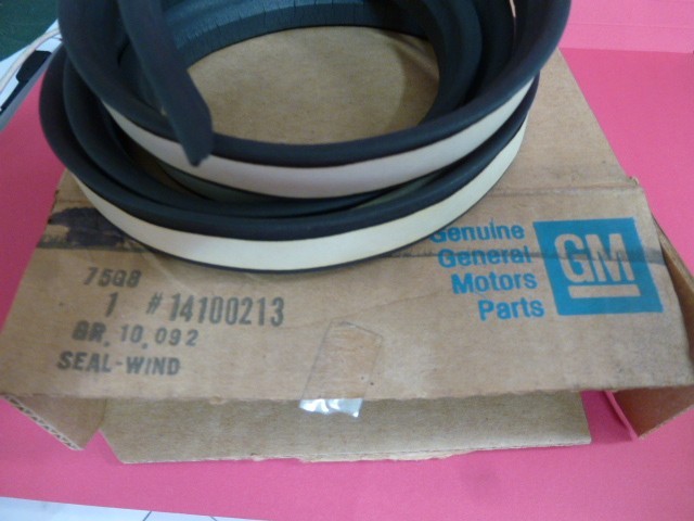 Corvette Window seals gaskets