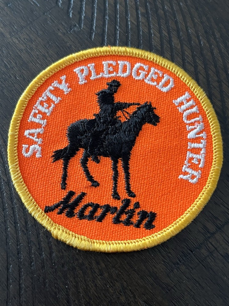 MARLIN SAFETY PLEDGED HUNTER PATCH