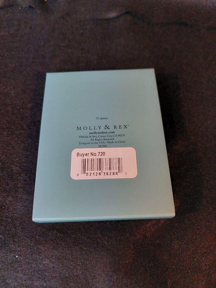 4 Small Dog & Floral Notepads