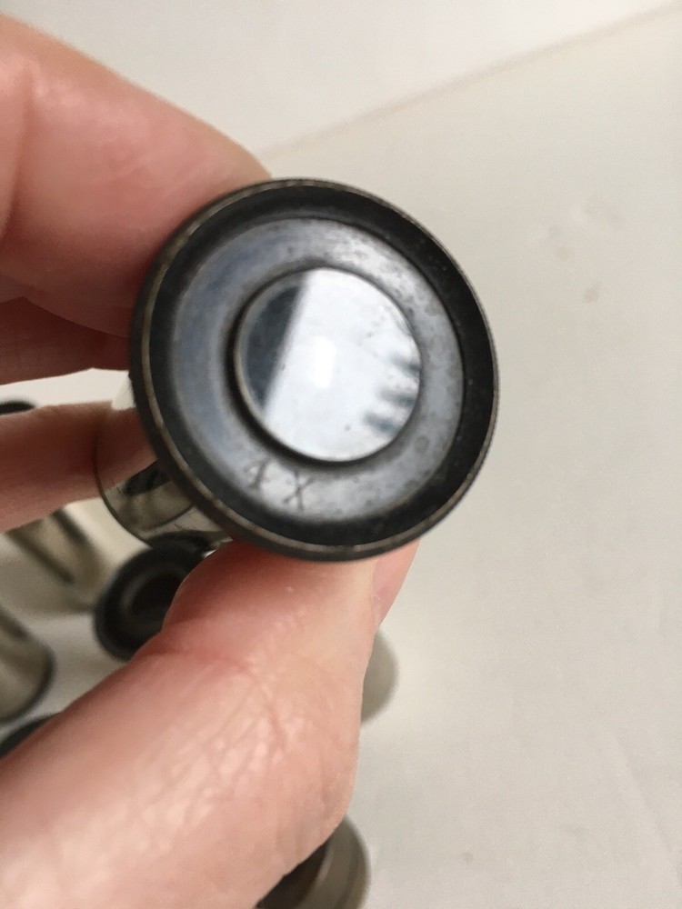 Lot of 7 assorted microscope eyepieces - see pics