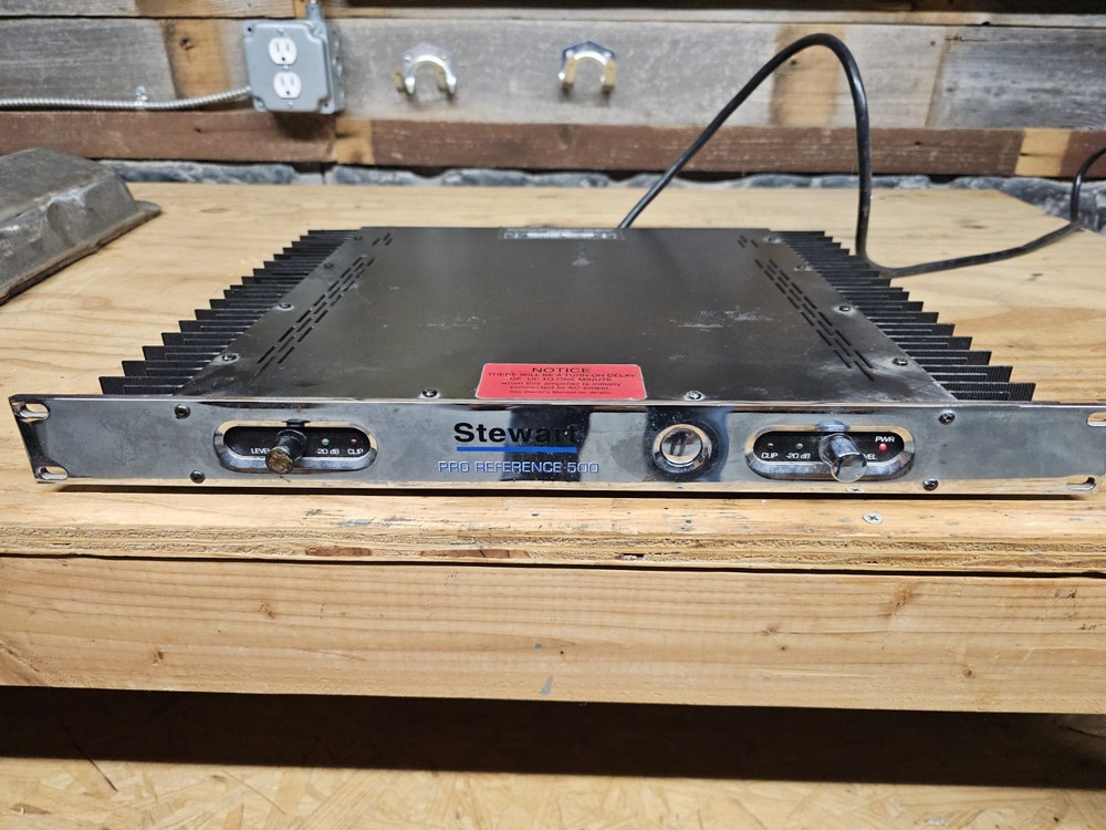 Stewart Pro Reference 500 Power Amplifier