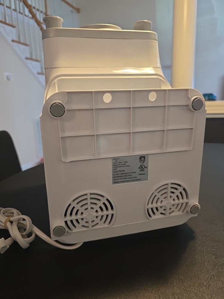 Philips HR2375/06 Pasta Maker White No Attachments Tested Working EUC