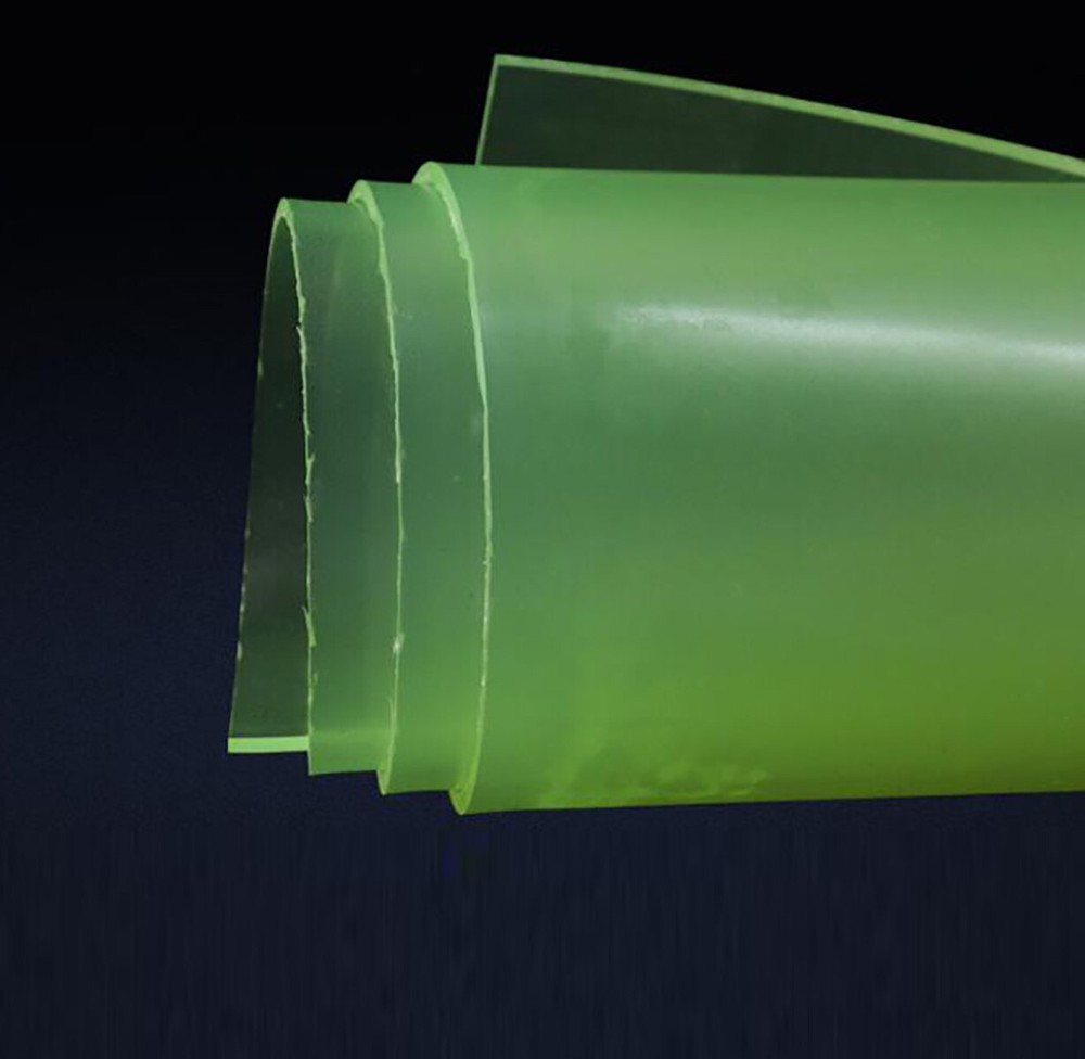 Thickness 1~10mm Polyurethane PU Square Sheet Plate High Elastic Panel Board