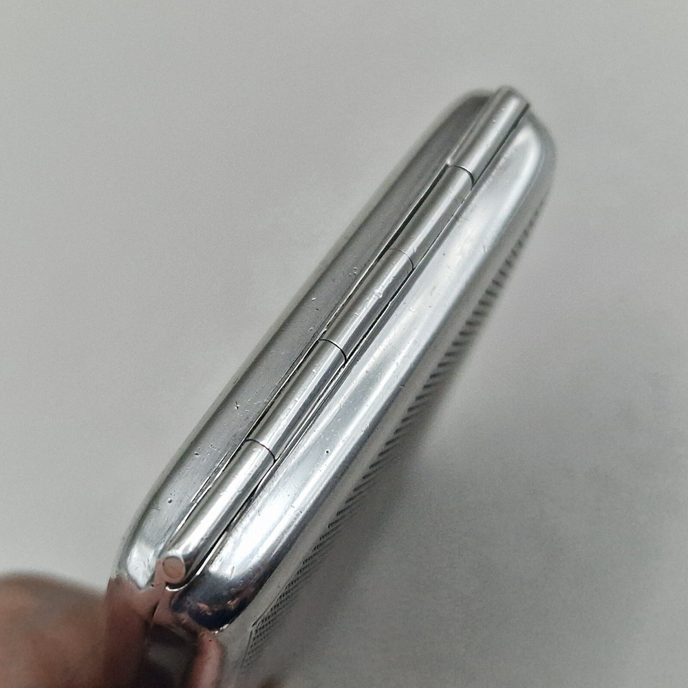 Sterling Silver Engine Turned Matchbook Case by Cohen & Charles 1928