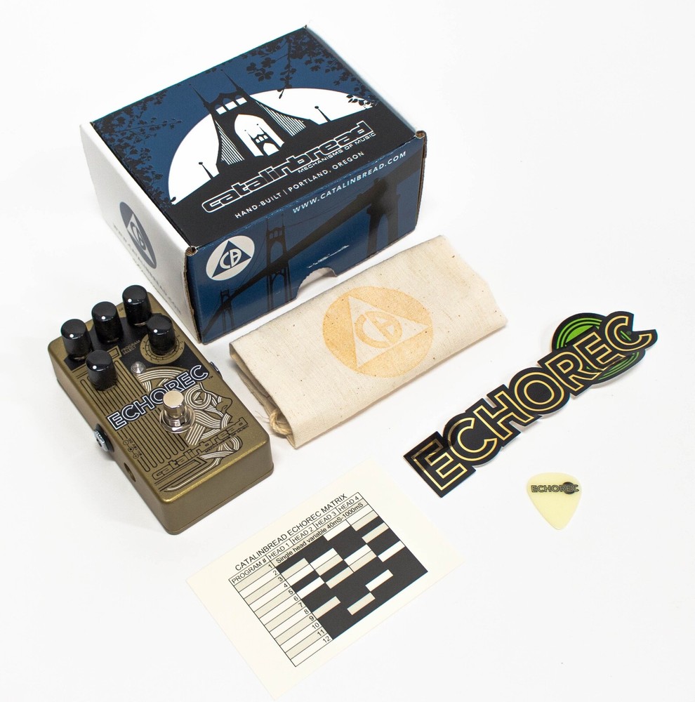 Catalinbread Echorec Binson-style Delay Guitar Effect Pedal