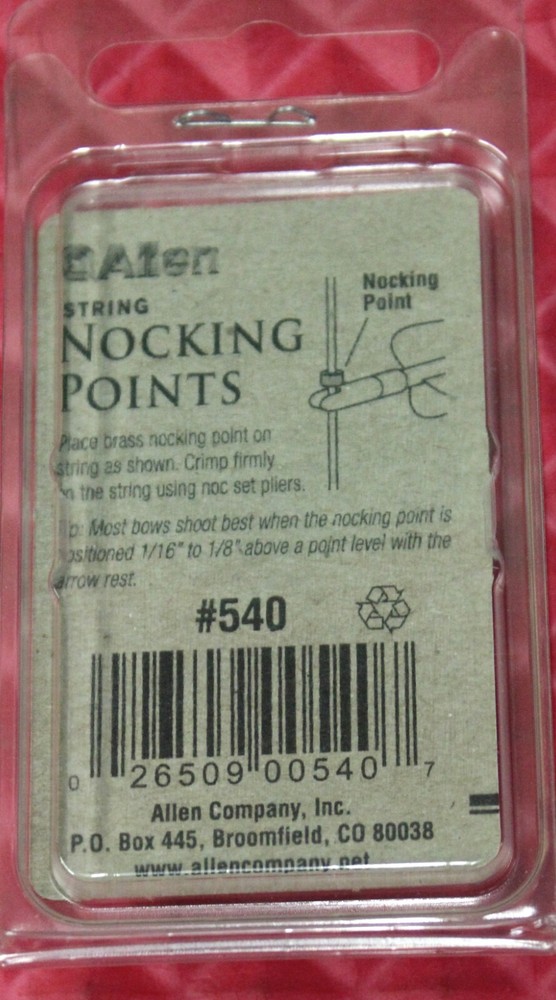 Allen String Nocking Points 5 Count 540