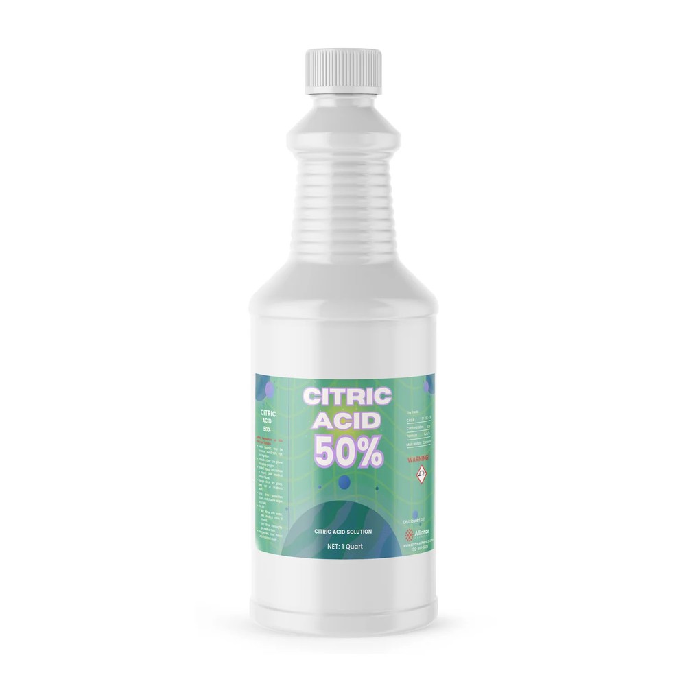 Citric Acid 50% Solution - 1 Quart