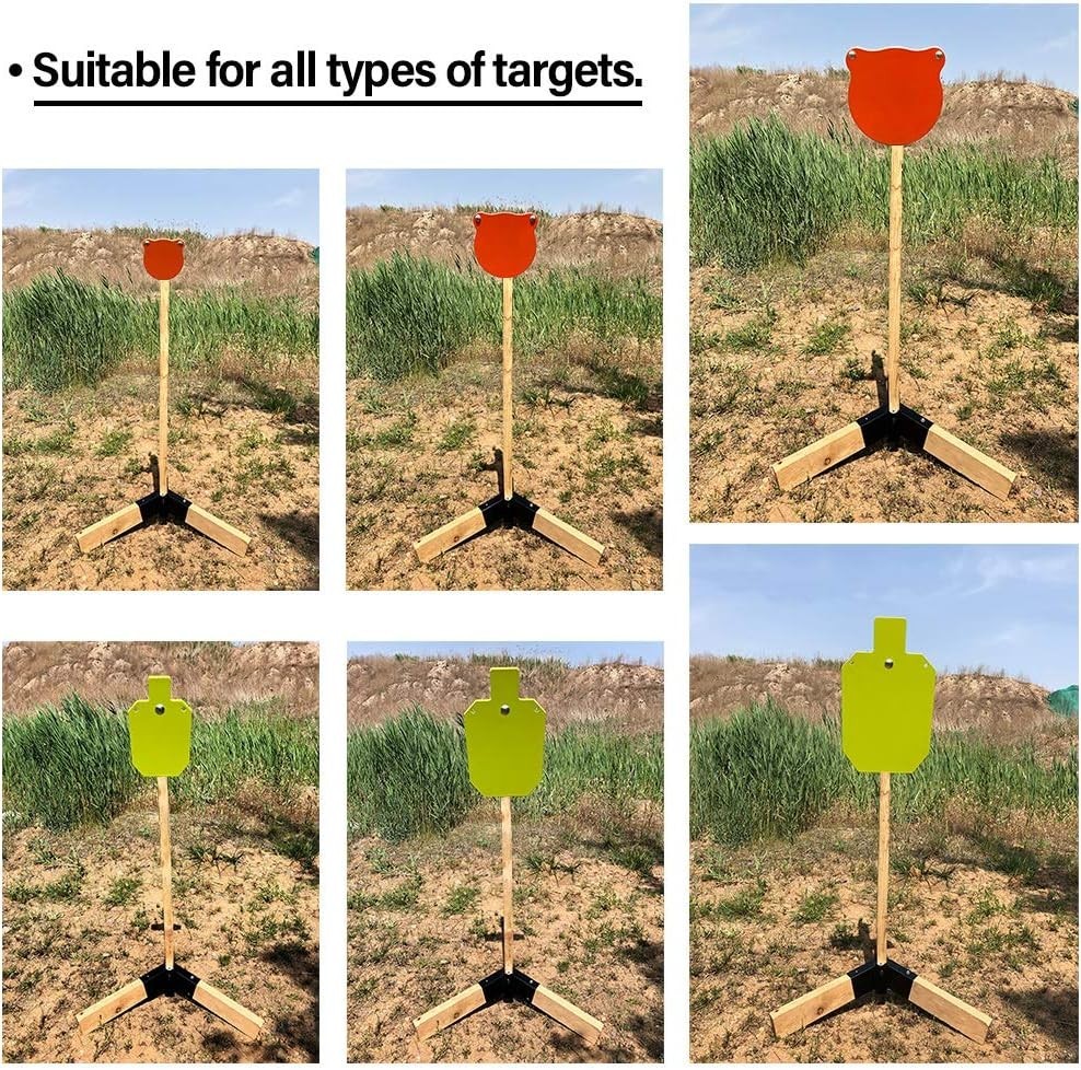 Target Stand 2x4 Base with Steel Target Hanger