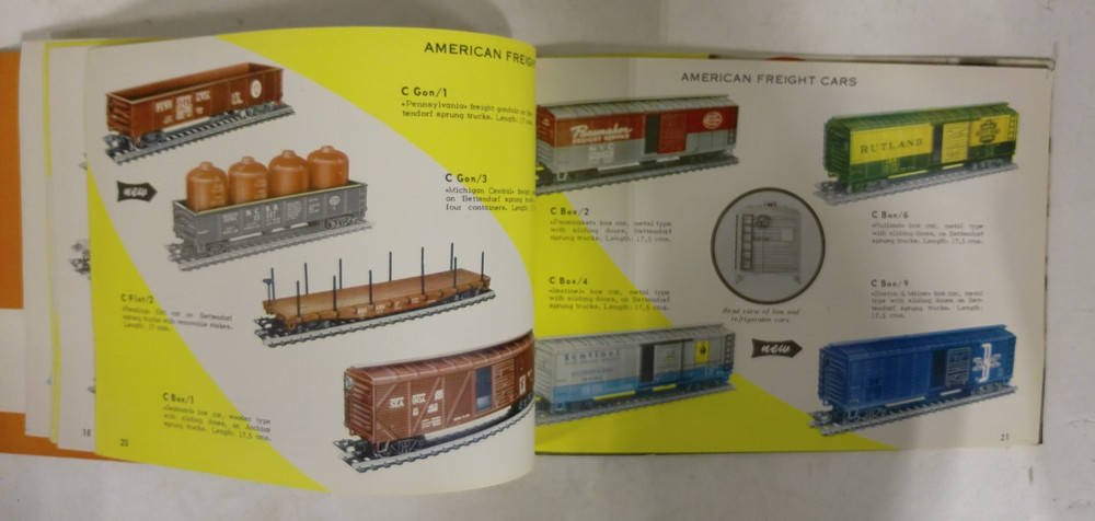 Rivarossi HO Scale 1959 General Catalog