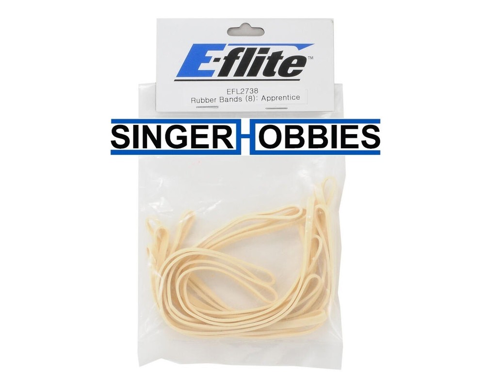 E-Flite EFL2738 Rubber Band (8) APPRENTICE HH
