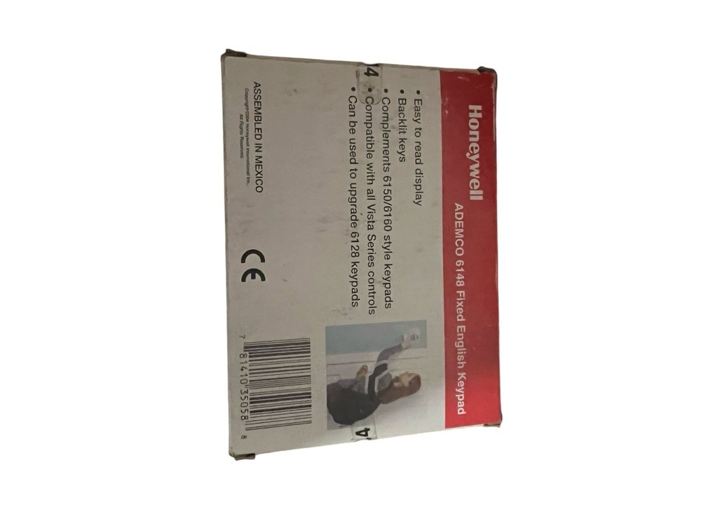 Ademco 6150 keypad - Preowned) tested and working ( Preowned)