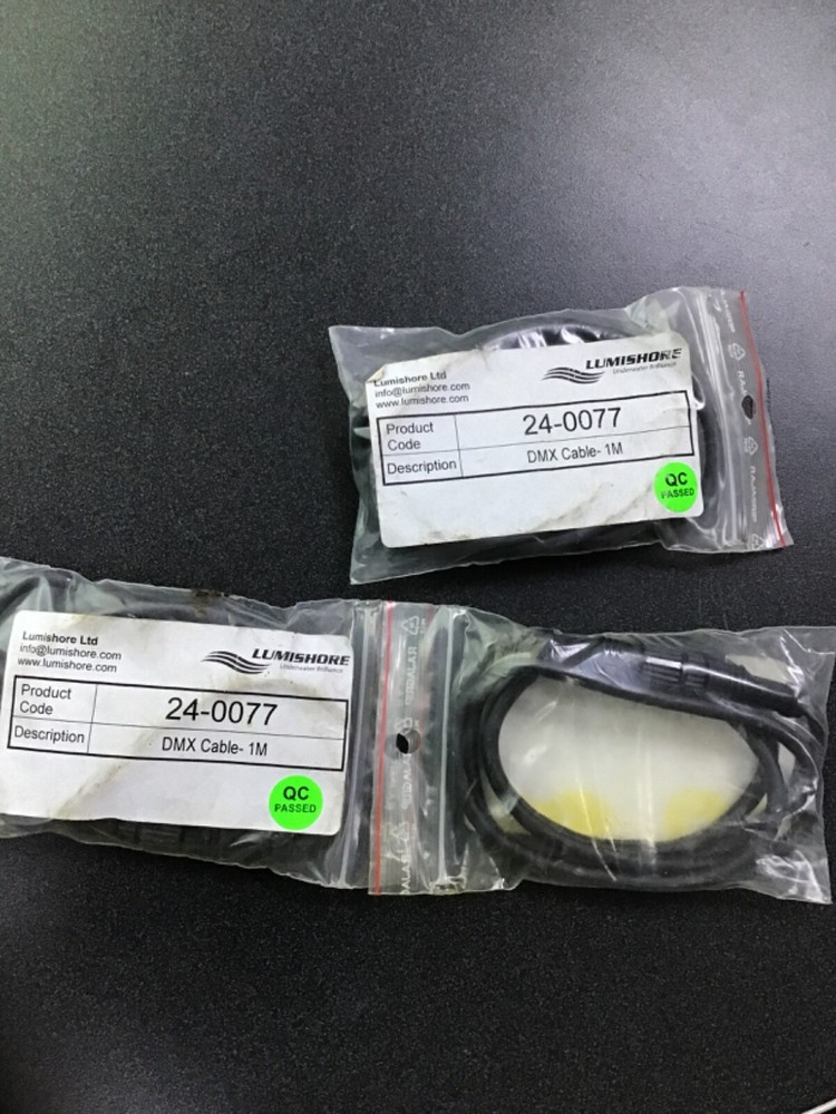 lumishore 24-0077 DMX cable 1M