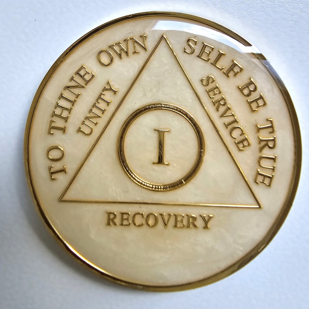 1 Year AA Recovery Medallion