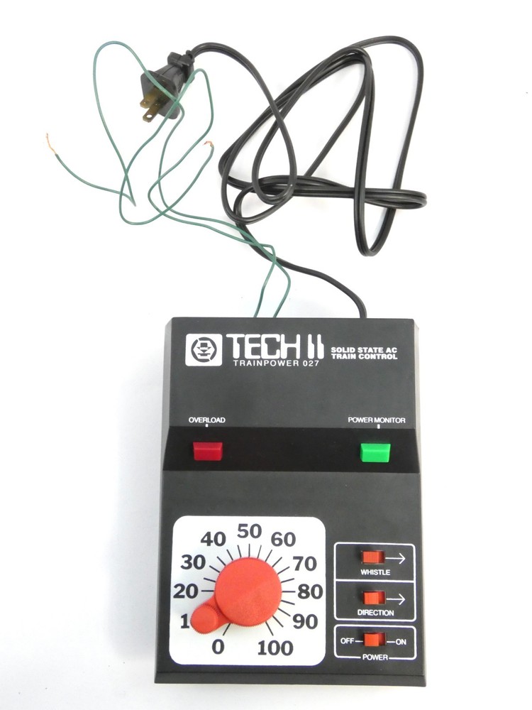 Vintage MRC Tech II Trainpower 027 Transformer Controller - Open Box