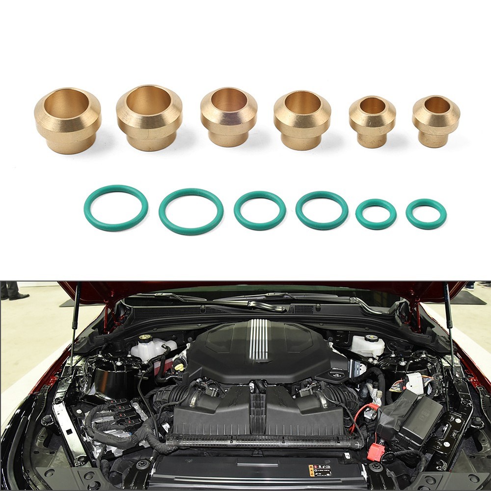 Male Insert O Ring To Male Flare A/C Adapter Fitting Kit  