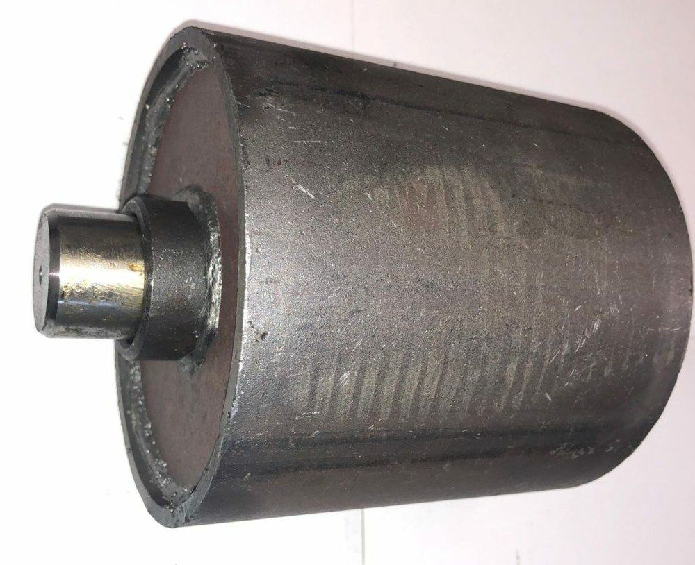 6" x 8" Ground Roller with Axle for Roll Off Containers