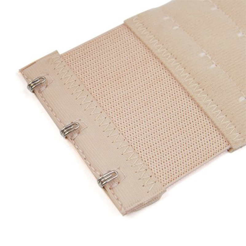 Set Of 4 Bra Extender 3 Hooks with Elastic 3 Rows