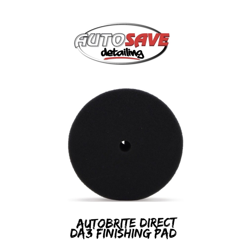 Autobrite Direct - DA3 Black Finishing Pad 80mm
