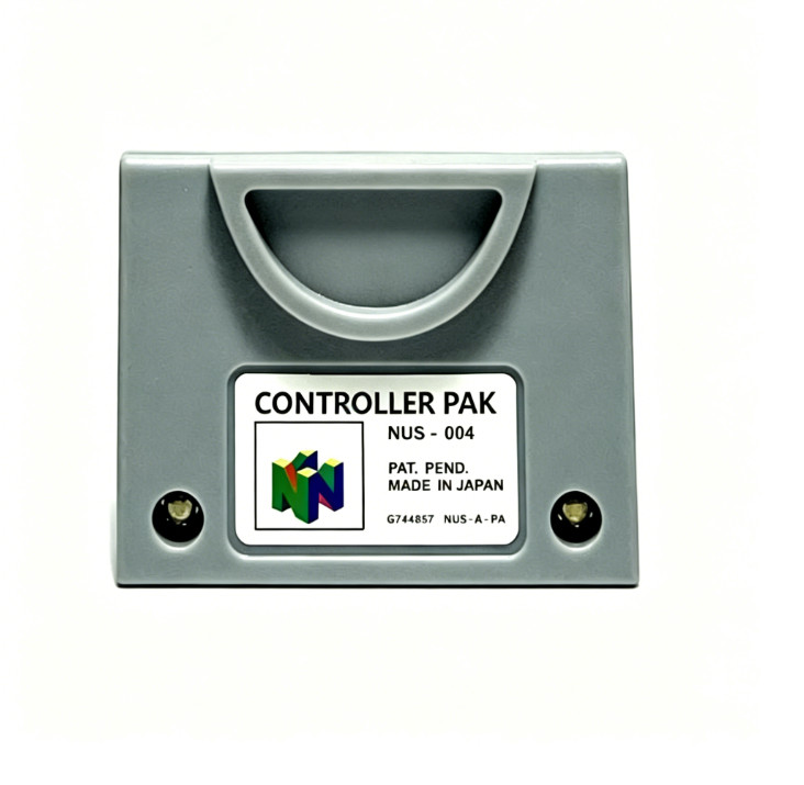 N64 Controller Memory Card (256KB) - Expand Your Save Data Capacity for Classic