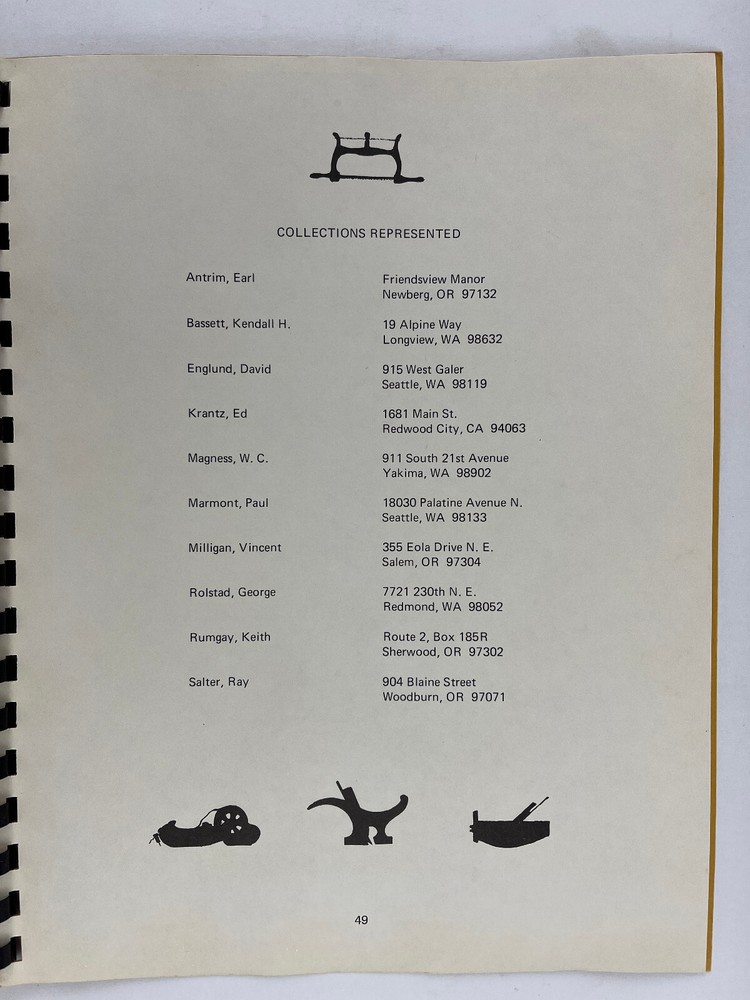 1973 Tools From Pacific Northwest Collections Antique Tool Author Signed Marmont