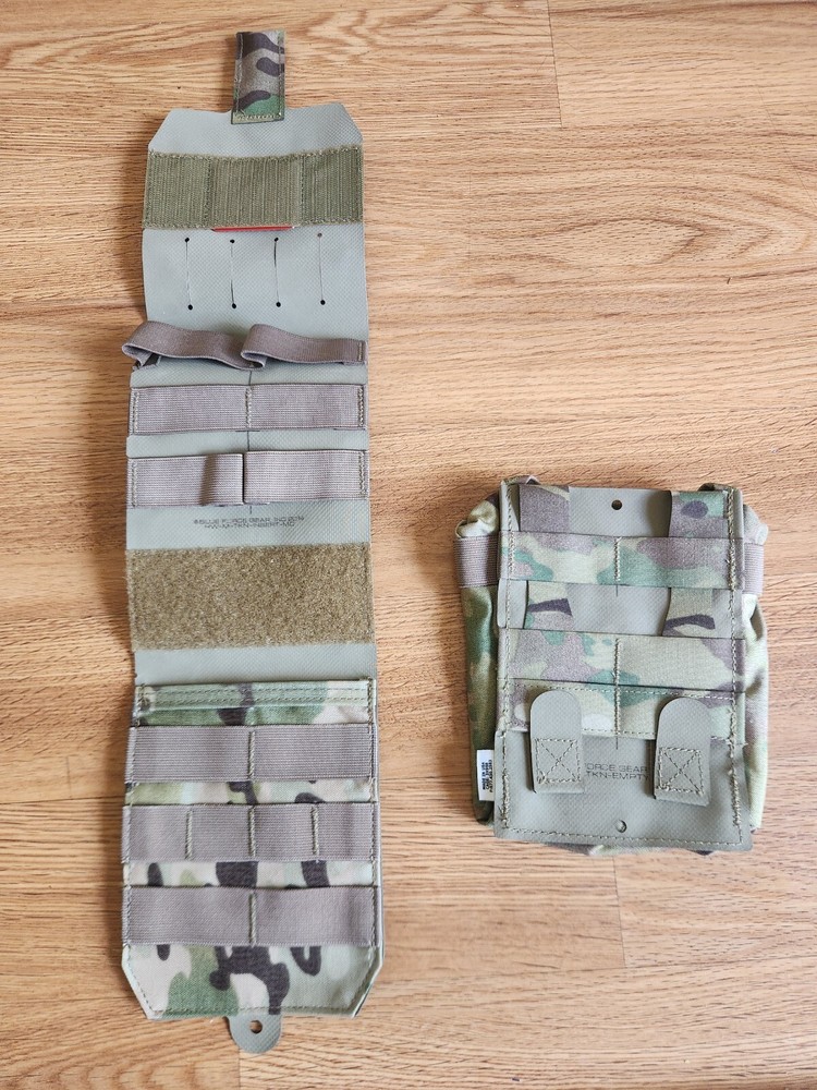 BLUE FORCE GEAR Trauma Kit NOW! MEDIUM w/ Advanced Med Kit -MOLLE - MULTICAM