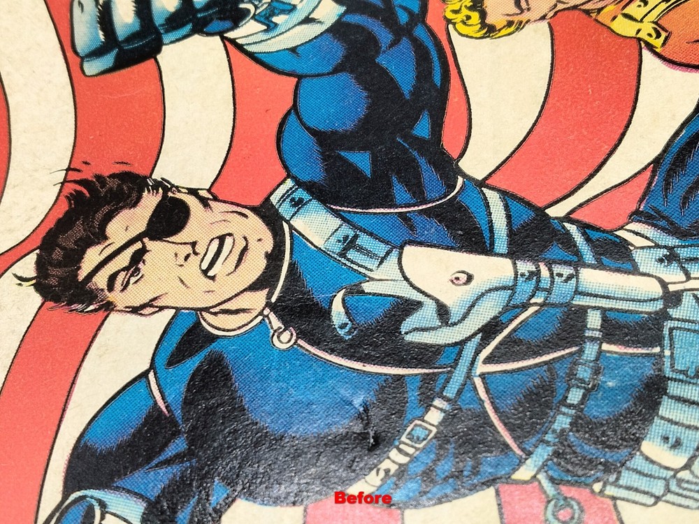 Professional Comic Book Press & Cleaning Service (Add On To Comic Purchased)