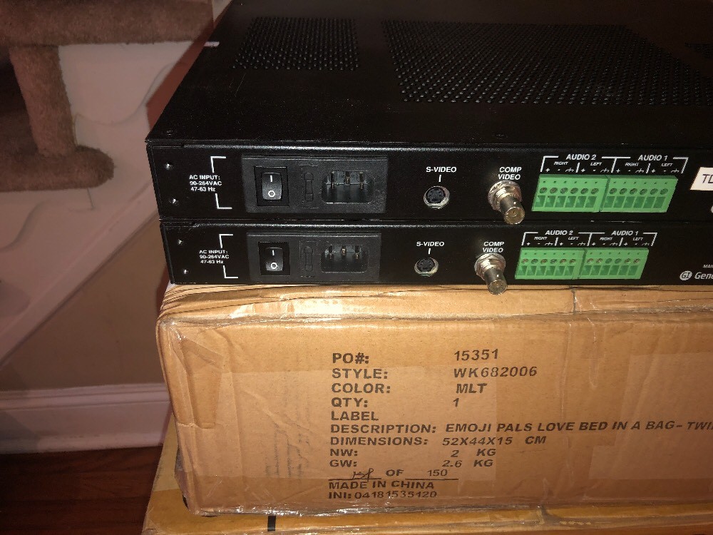 MAGNITUDE TD-3100 PROFESSIONAL TERRESTRIAL DECODER TD-3100 GENERAL INSTRUMENTS