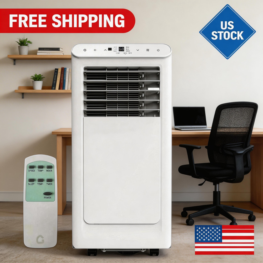 1Pcs Abs Np-8K Air Conditioner New B1 White Body + White Top Cover Portable