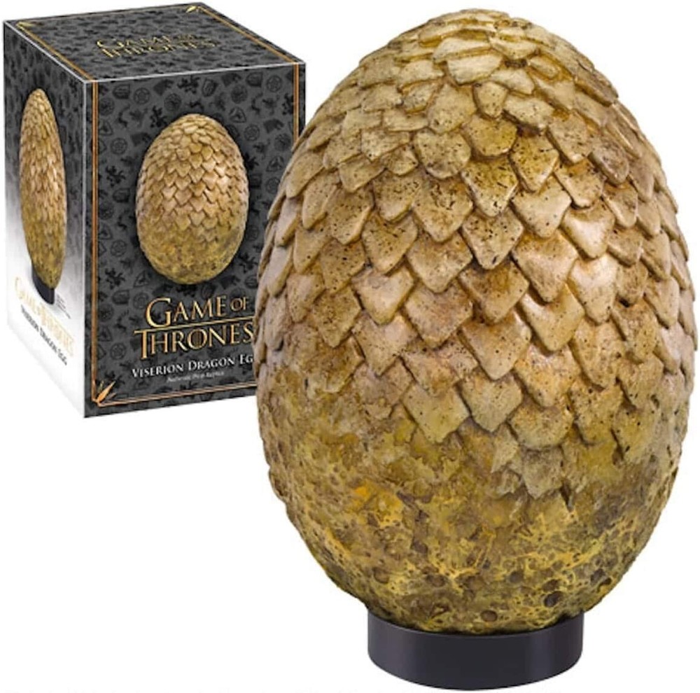 Game of Thrones VISERION EGG (TAN) Authentic prop replica